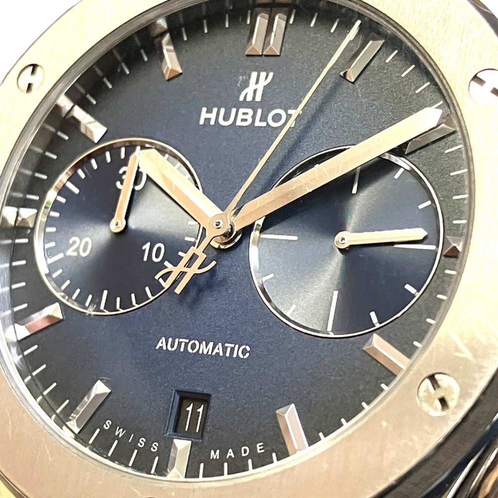 Hublot Classic Fusion wristwatch, total weight 81g, stainless steel, genuine ... - Picture 4 of 9